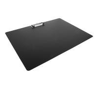 Portablocco da Disegno A3 Ergonomico in Plastica Nera Orizzontale | Facile Usare e Maneggiare, per Appunti e Fogli A3, Forma Ergonomica, Nero