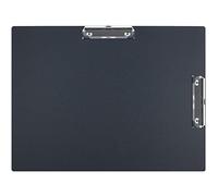 Portablocco formato A3, a basso profilo, extra large, in plastica, colore: nero