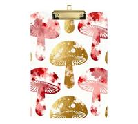 Portablocco formato A4, impermeabile, per allenatori e aule mediche, formato A4, colore oro rosa, dimensioni 23,5 x 30,5 cm