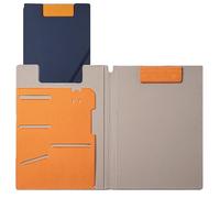 Portablocco formato A4, in pelle A4, raccoglitore magnetico per appunti, organizer per documenti, raccoglitori formato A4, portablocco per infermeria, morsetto stabile e portatile