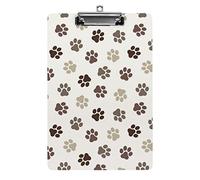 Portablocco formato A4 per gatti, cani, estetica divertente, lavoro, studio, lettera, standard, 12,5×8,5 in faesite per l'aula scolastica, bambini che scrivono disegni