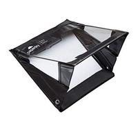 Paperdry A5 Nero - Portablocco Impermeabile Chiuso con Custodia - Doppio Orientamento Verticale Orizzontale - Portadocumenti Resistente alle Intemperie Paesaggio
