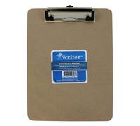 Portablocco in masonite, formato A5, con clip a filo piatto, resistente e con su