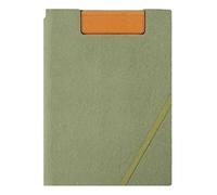 Portablocco magnetico in pelle, formato A4, per allattamento, per infermieri, blocco note, blocco note, blocco note e disegno, organizer con clip per lavoro