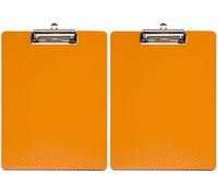 Portablocco maulflexx, plasware A4 schreibplatte, einschiebbare Accurate Portablocco 4 Schreibplatte Orange (Confezione da 2)