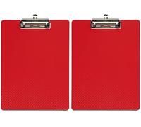 Portablocco maulflexx, plasware A4 schreibplatte, einschiebbare Accurate Portablocco 4 Schreibplatte Rot (Confezione da 2)