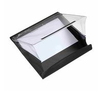 Portablocco Paperdry Nero Impermeabile, A4 Girevole Verticale/Orizzontale