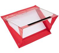 Portablocco Paperdry Rosso Impermeabile, Formato A4 Orizzontale