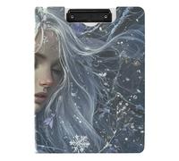 Portablocco pieghevole con archivio Archers Game Anime Girl A4 Appunti Raccoglitore Doppia Clip Portapenne Nursing Clip Board con coperchio