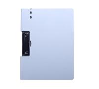 Portablocco pieghevole con clip in metallo, 32 x 24,6 cm, dimensioni standard, portablocco per file organizer, lavagna per ufficio, cartella documenti verticale orizzontale