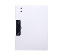 Portablocco pieghevole con clip in metallo, 32 x 24,6 cm, dimensioni standard, portablocco per file organizer, lavagna per ufficio, cartella documenti verticale orizzontale