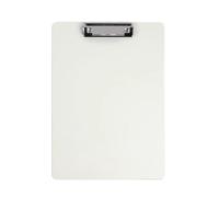 Portablocco Portamenu rettangolare ispessito Cartella portadocumenti A4 impermeabile Blocco note for appunti(Ivory)