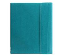 Portablocco Saffiano Filofax - A4 - 321x255x30 mm - similpelle acquamarina - L84