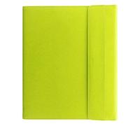 Portablocco Saffiano Filofax - A4 - 321x255x30 mm - similpelle verde acido - L84