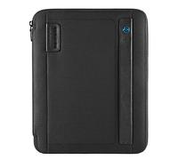 Portablocco sottile formato A4 con chiusura a zip