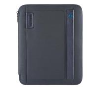 Portablocco sottile formato A4 con chiusura a zip