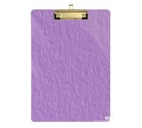 Portablocco viola A4 Medic per bambini in acrilico carino per classe di quinta elementare, essenziale per insegnanti, dimensioni 9 x 12