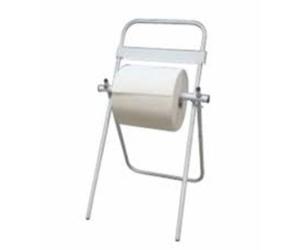 Portabobina portarotolo da pavimento con cavalletto per rotoli carta