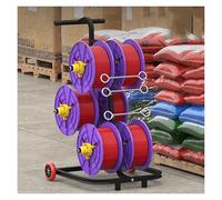 Portabobine, Carrello Per Bobine Per Carichi Pesanti Con Pulegge, Espositore Per Condotti Divisori Per Fili/cavi E Organizzatore Di Stoccaggio, Facile Da Spostare(Style 2)