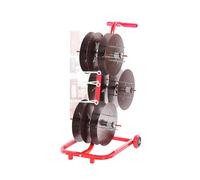 Portabobine Di Filo, Assortimento Elettrico Con Ruote, Distributore Trasportabile Da 4/6/8 Aste, For Uso Industriale(6 Rods Wire)