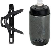 Zéfal Portaborraccia Pulse Z2 con borraccia Sense Pro 50 nera grigia