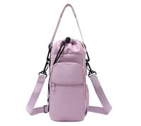 Portaborracce Con Cinturino | Copertura A Portatile | Borsa Impermeabile A Tracolla Per Borracce - per Camminare All'aperto Viaggio Campeggio Spiaggia Golf Scuola Palestra Corsa Ufficio Sport Donne Uo