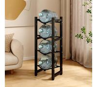 Portaborraccia a 5 ripiani, per brocche da 5 galloni, design salvaspazio per cucina, ufficio e soggiorno