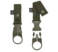 Portaborraccia Brandit Belt and Molle Loop Bottle Holder 2 pezzi - Olive