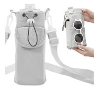 Portaborraccia Con Cinturino - Regolabile Per Tutte Le Stagioni | Borsa Portabottiglie Con Tracolla,Per Studenti Adolescenti Ragazzi Ragazze Palestra Escursionismo Viaggio Camminare Scuola Pendolarism