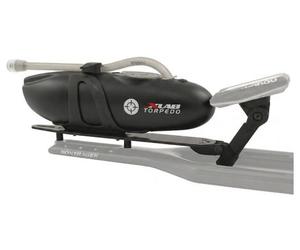 Portaborraccia e supporto decentrato per manubri allungati xlab torpedo versa slim system nero