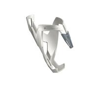 Elite Custom Race Plus Portaborraccia Bici - Bianco Lucido - Leggero, Resistente, Presa Sicura per Ciclismo su Strada e MTB