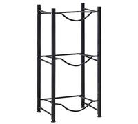 Portaborraccia impilabile, da 5 galloni, in acciaio al carbonio, resistente, per uso domestico e ufficio, design staccabile