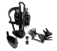 Portaborraccia Lezyne Flow Storage cage Taglia unica / Nero