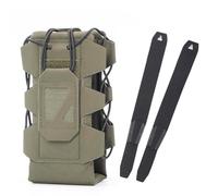 Portaborraccia MOLLE da Esterno con Parte Superiore Aperta, Marsupio Tattico Regolabile per Borraccia, per Tracolla da Zaino, in Nylon 500D(Color-8)