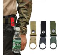 Portaborraccia Nylon con Moschettone per Zaino Cintura Trekking