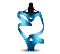 Portaborraccia per bicicletta in lega di alluminio con struttura integrata progettata per resistere a rotture e deformazioni sotto pressione (blu)