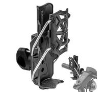 Portaborraccia Per Bicicletta,Portabicchiere Universale con Morsetto in Metallo Regolabile da 1.5 a 4 cm | Montaggio Manubrio Regolabile Per Bici Golf Motorcycle Scooter E Carrozzina