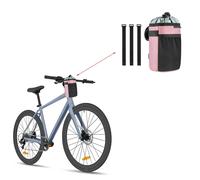 Portaborraccia per Bicicletta, Portaborraccia per Manubrio con Tasca in Rete per