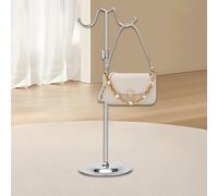Portaborse Rack Doppi ganci Base stabile Espositore per borse da negozio