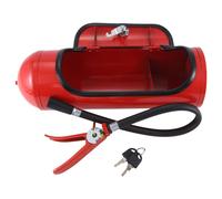 Portabottiglie A Forma di Estintore con Serratura e Chiavi Novità Armadiett4084