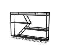 Portabottiglie a parete, espositore per bottiglie di vino, mensola per espositori, mensola per bottiglie, portabottiglie a LED, portabicchieri per vino, per soggiorno, cucina, cucina, cantin