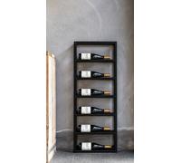 Portabottiglie champagne vino cantinetta in ferro industriale