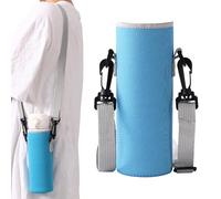 Portabottiglie con cinghia, borsa per bottiglie d'acqua con tracolla regolabile | porta bottiglie d'acqua per acciaio inox, bottiglie di plastica, bevande sportive ed energetiche