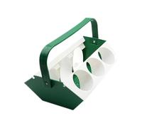 Portabottiglie con Manico,Borsa Termica per Birra da Viaggio con Scomparto per Ghiaccio - Portaoggetti da 6 Slot per Bevande | per Outdoor Viaggi Campeggio Picnic Escursionismo Backpacking Sport