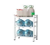 Portabottiglie Con Ripiani Portaoggetti, 6-8 Scomparti, A Doppia, For Ufficio, Casa, Sala Relax(White,3tier)