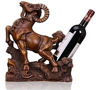 Portabottiglie creativo articoli per la casa in stile europeo per soggiorno armadietti per vino ornamenti portabottiglie moderno minimalista artigianato portatile (colore: marrone Dimensioni: taglia