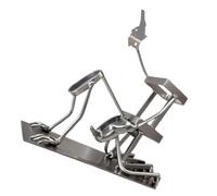 Portabottiglie da banco Supporto in metallo Supporto decorativo per vini portabottiglie per armadietti dispense decorazioni da cucina Supporto per albero bottiglia in metallo