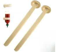 Portabottiglie da cucina a parete per condimenti, supporta l'organizzazione verticale dei contenitori per salse (B)