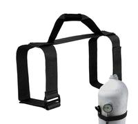 Portabottiglie da Immersione - trasportabile Regolabile per Bottiglie da Immersione in Mezzo Naturale - Supporto per Cilindro d'Aria per Sport subacquei con Maniglia per Il Libero