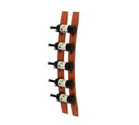 Portabottiglie da parete in legno, può contenere 5-8 bottiglie di vino rosso, adatto per bottiglie di vino da 750 ml, portabottiglie da parete, portabottiglie creativo portabottiglie (dimensioni : 102